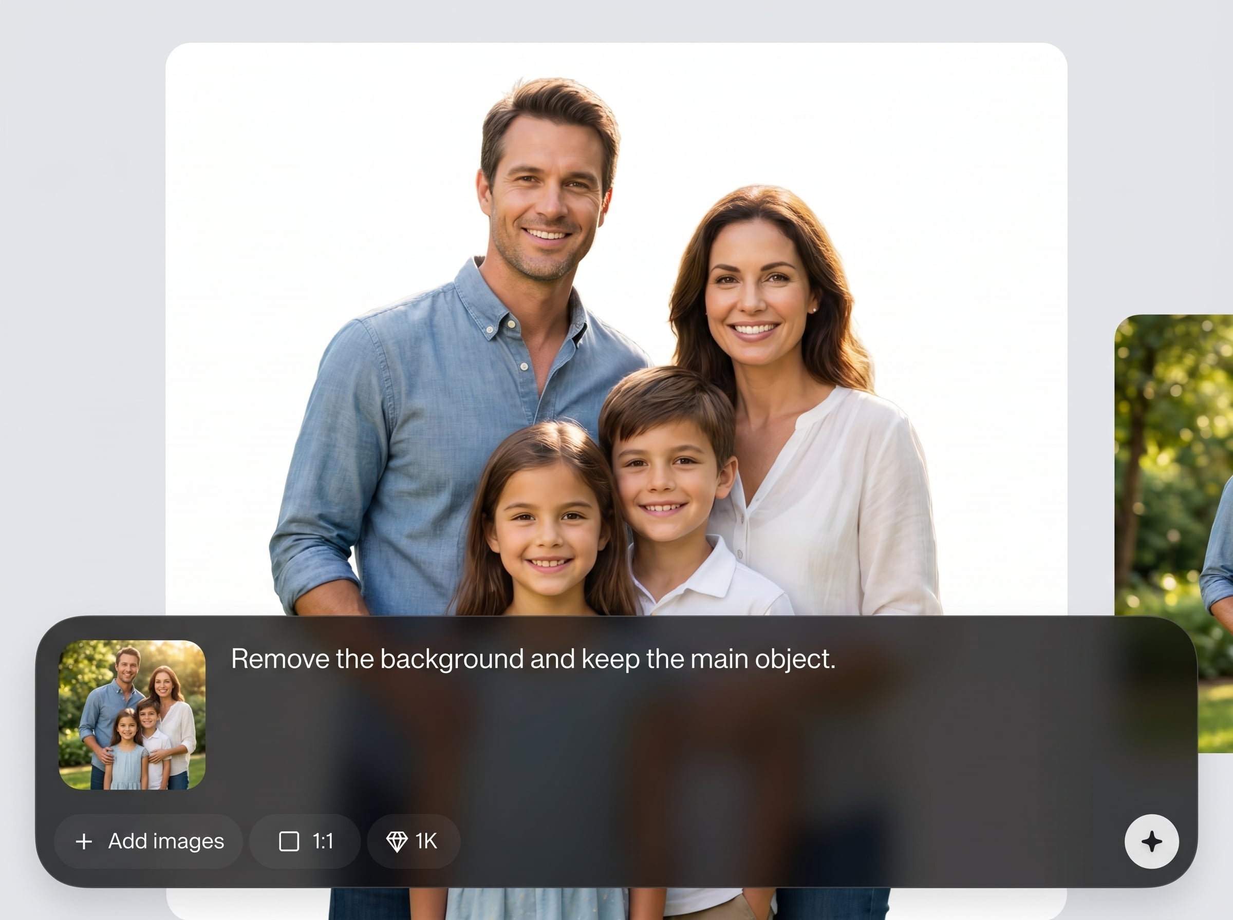 Fast aspect ratio presets