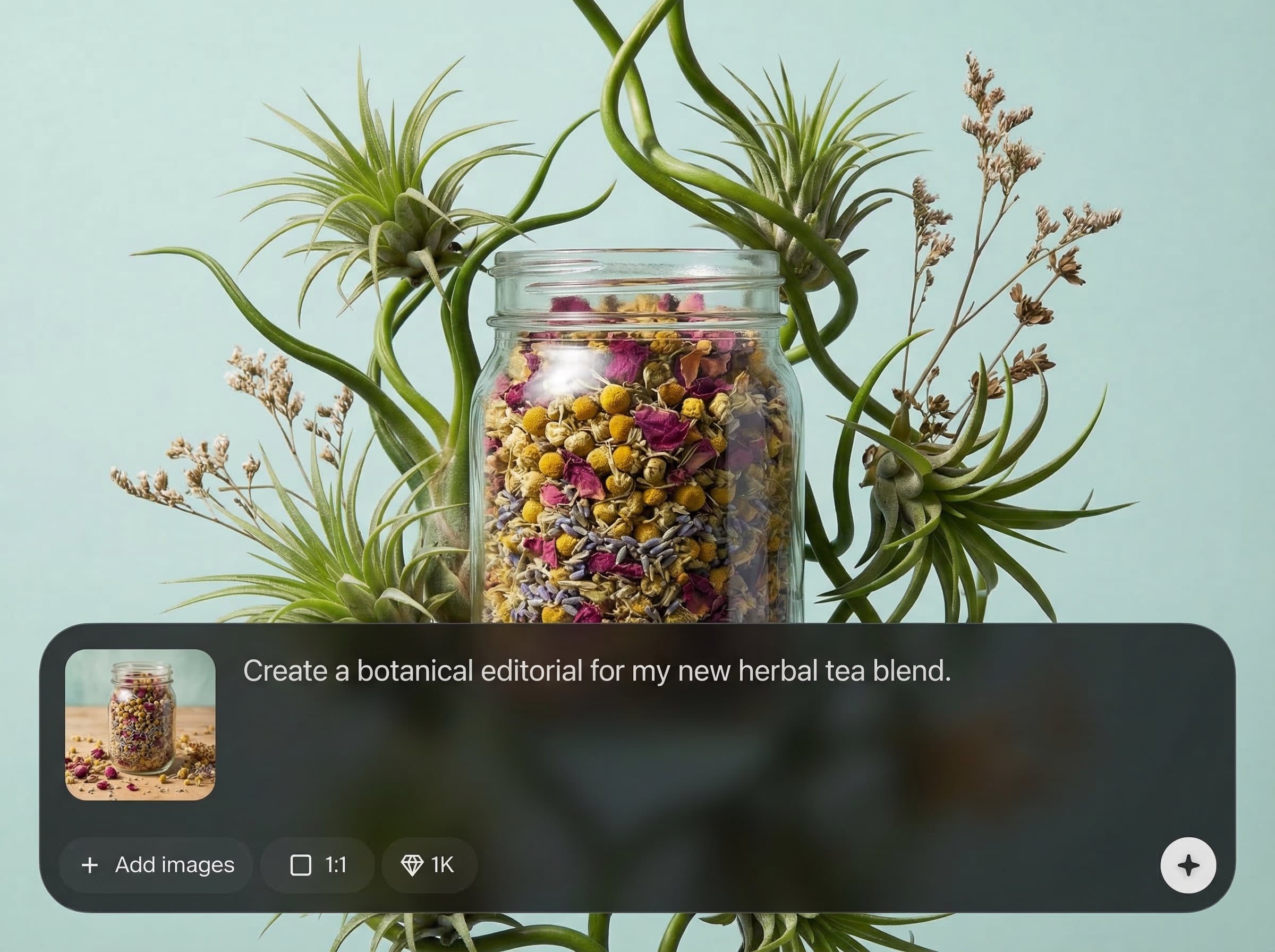 Product-first AI composition