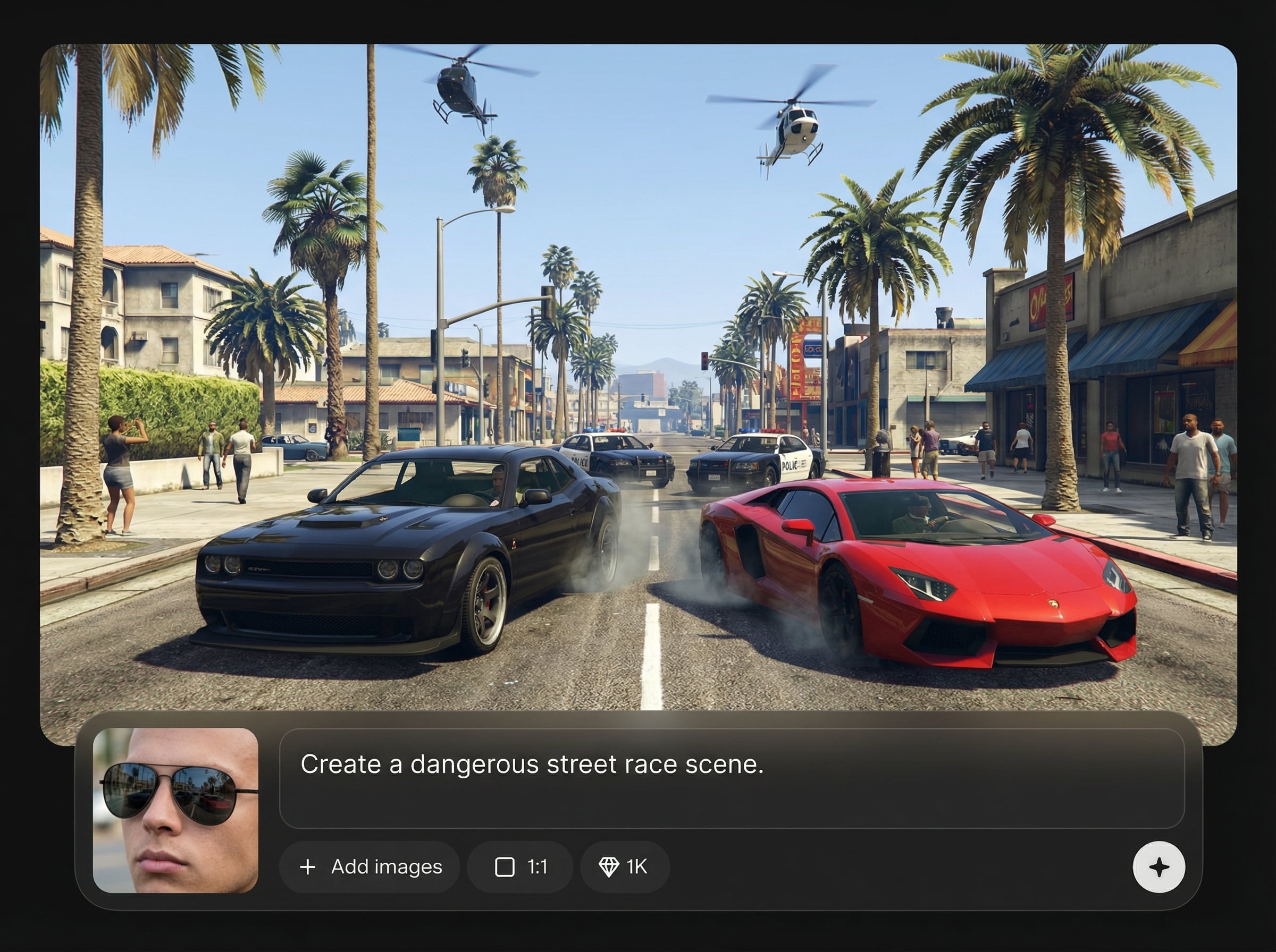 Mission vibe controls