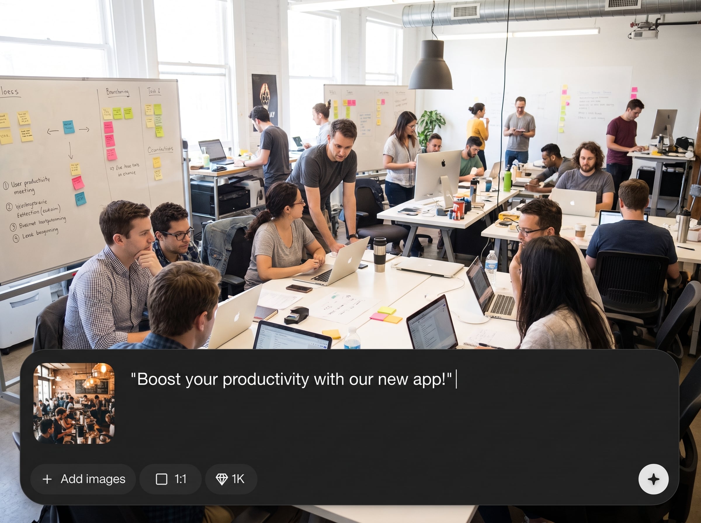 Idea-to-ad generation