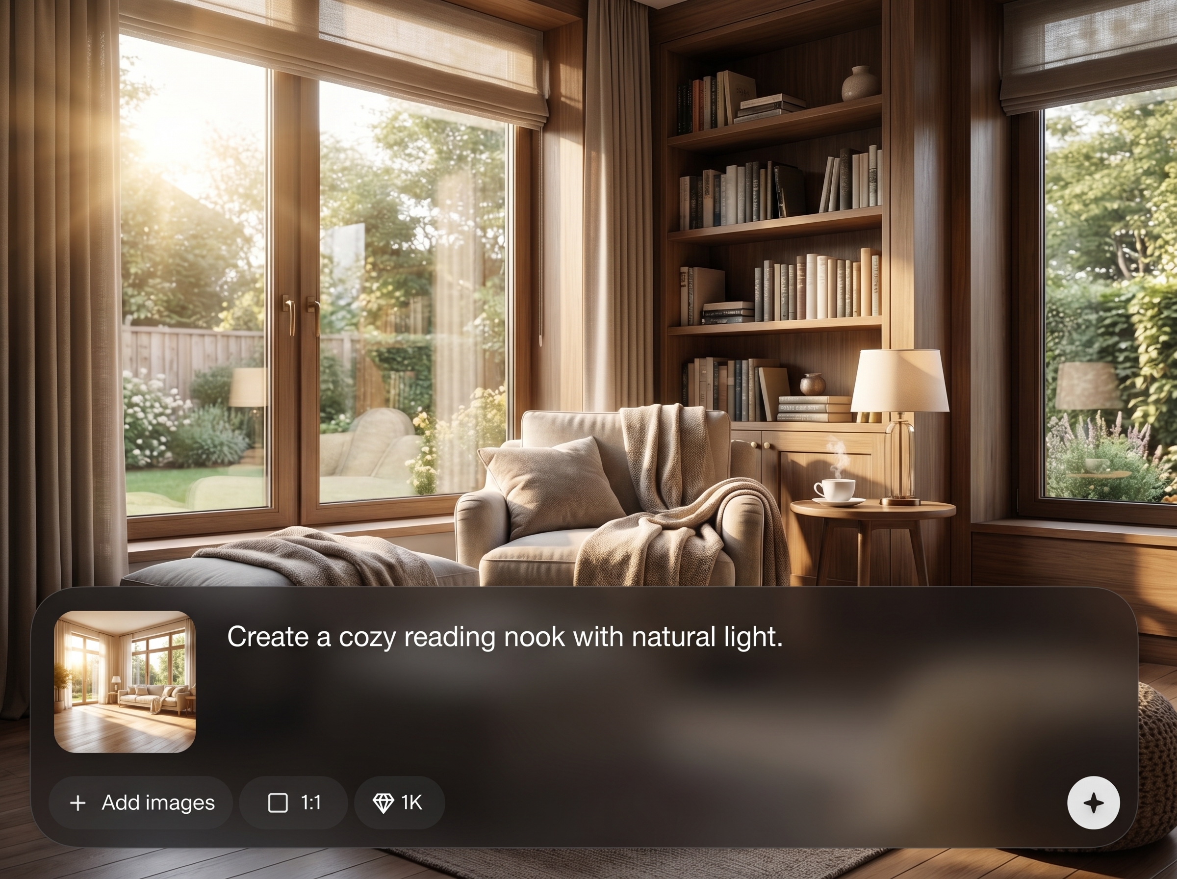 Photoreal room renders
