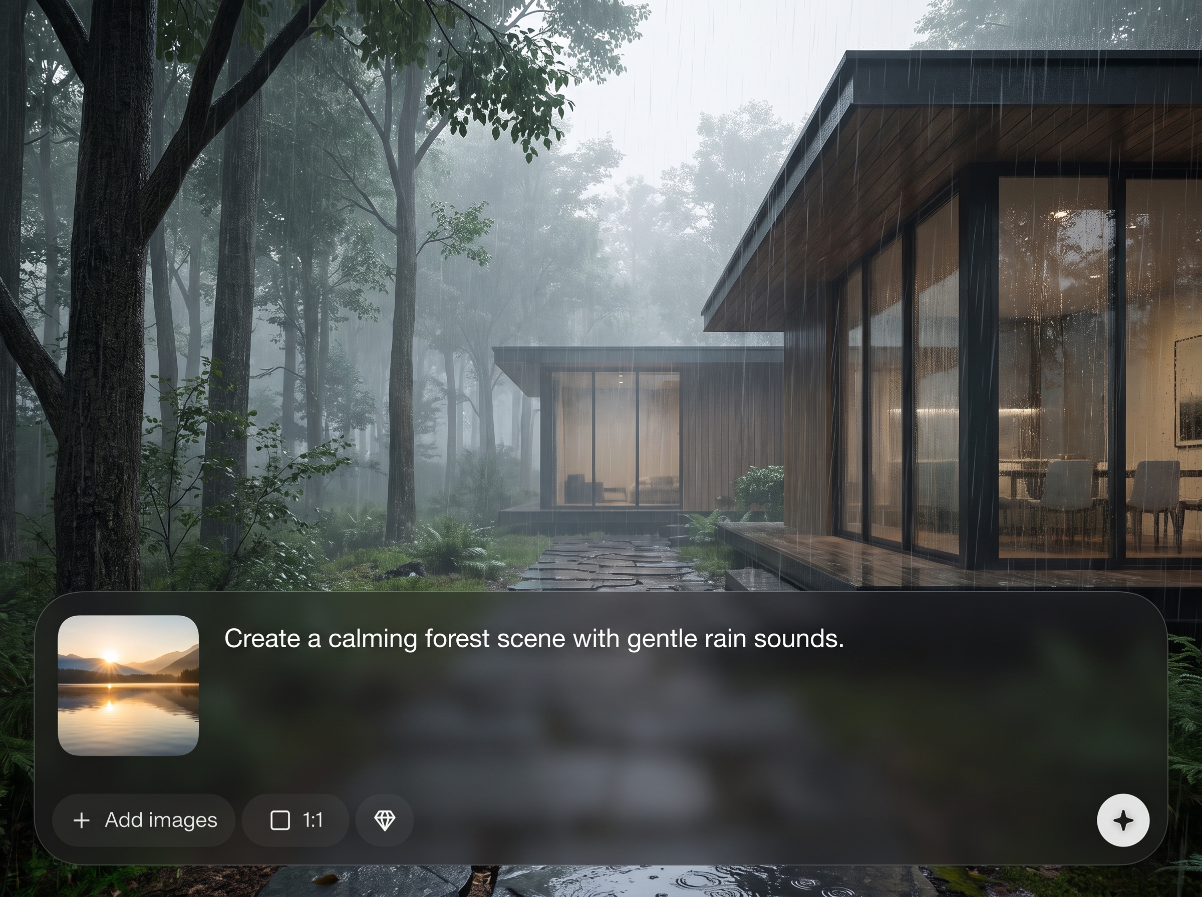 Text-to-video landscapes