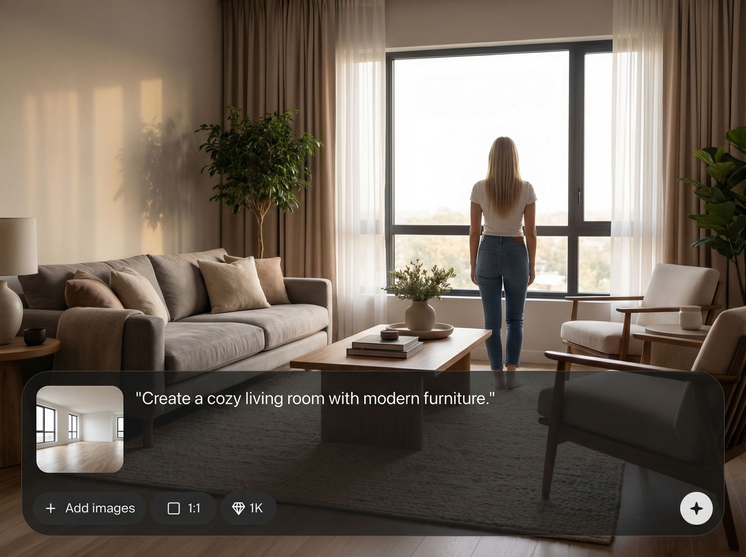 Realistic room placement