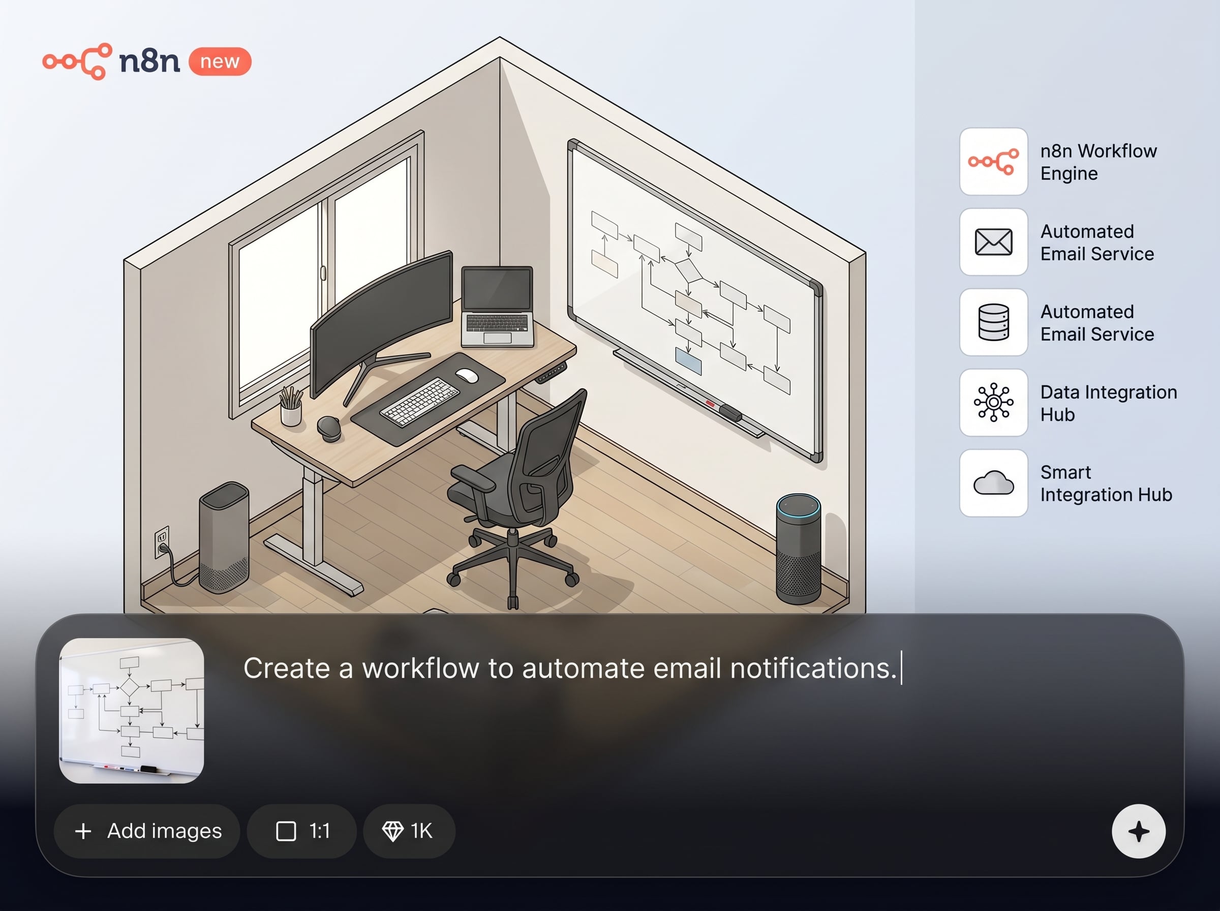 AI-generated workflow blueprints