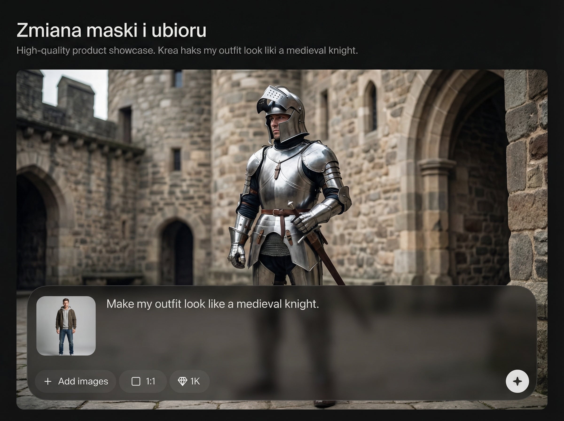 Zmiana ubioru jednym promptem